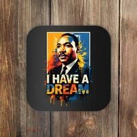 Black History Month Martin Have Dream Luther King Coaster thumb 0