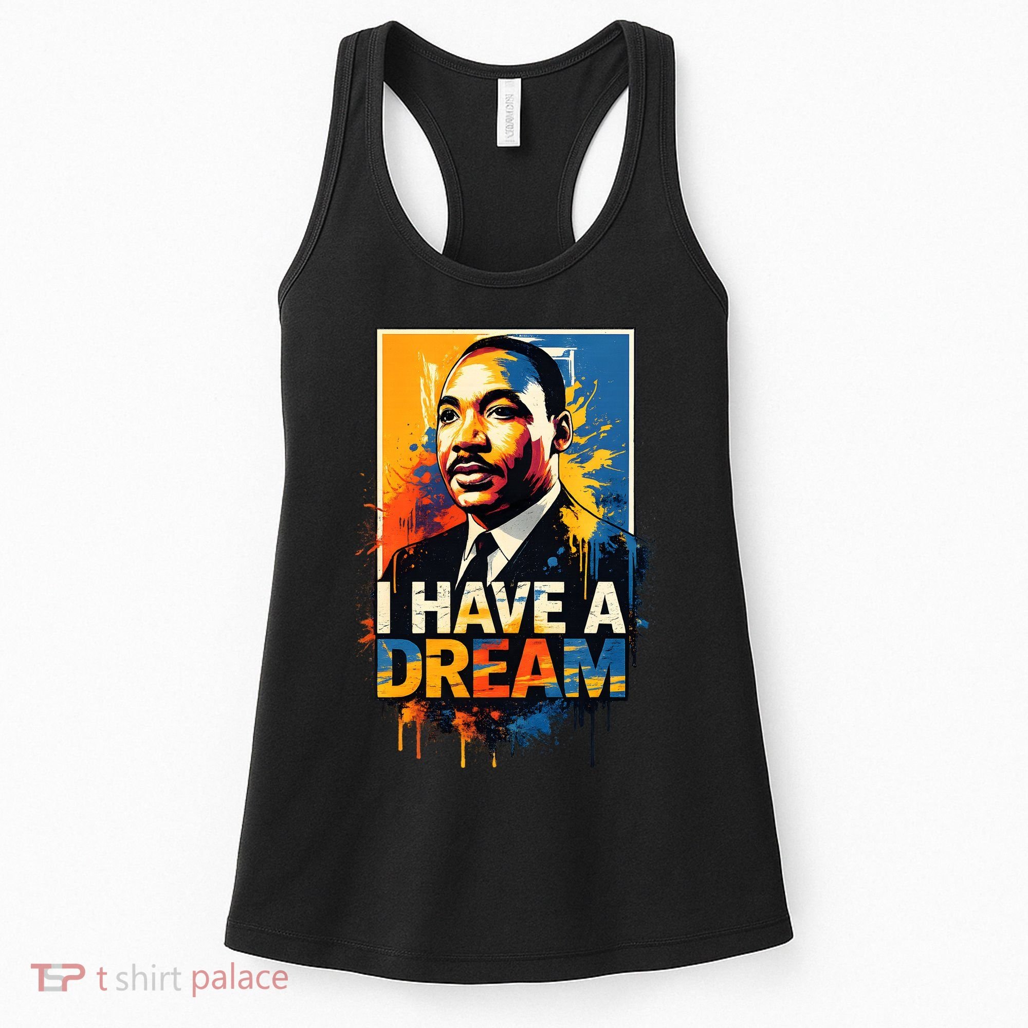 Black History Month Martin Have Dream Luther King Women's Tank Top