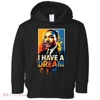 Black History Month Martin Have Dream Luther King Toddler Hoodie thumb 0