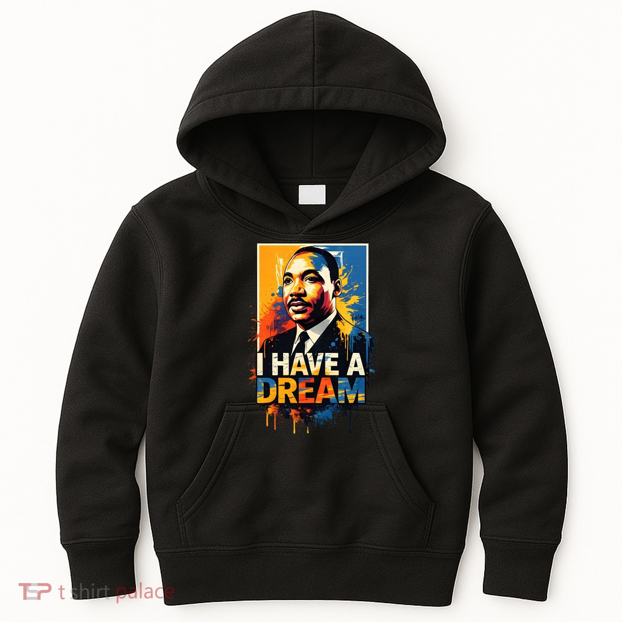 Black History Month Martin Have Dream Luther King Kids Hoodie