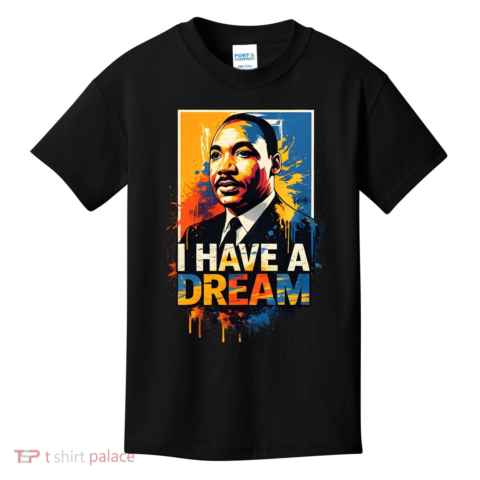Black History Month Martin Have Dream Luther King Kids T-Shirt
