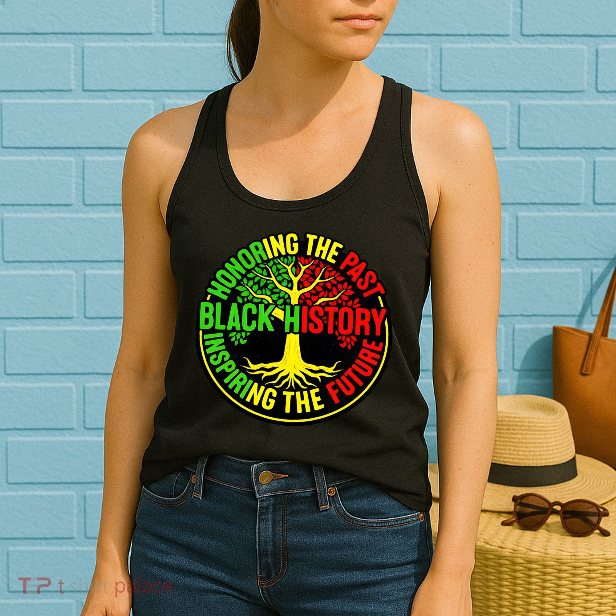 Black History Month African Amarican Culture Pride Women's Tank Top