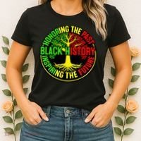 Black History Month African Amarican Culture Pride Women's T-Shirt thumb 2