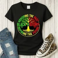 Black History Month African Amarican Culture Pride Women's T-Shirt thumb 3