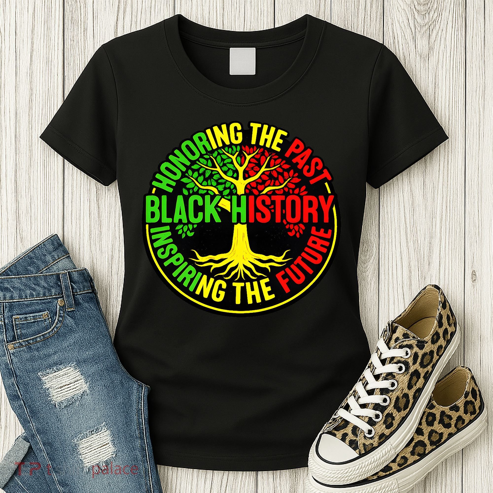 Black History Month African Amarican Culture Pride Women's T-Shirt