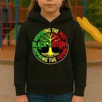 Black History Month African Amarican Culture Pride Kids Hoodie thumb 3