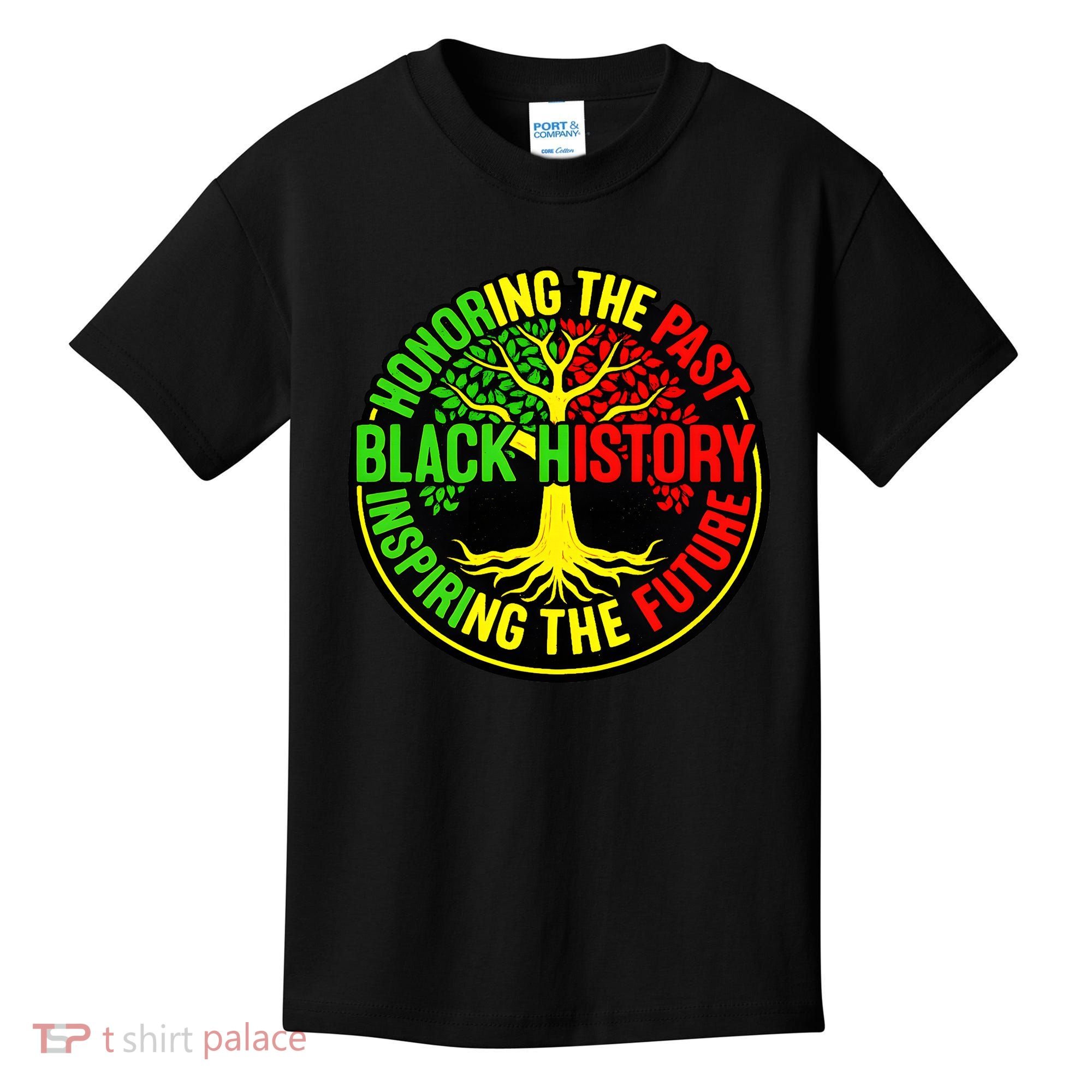 Black History Month African Amarican Culture Pride Kids T-Shirt