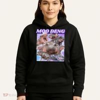 Baby Hippo Moo Deng Hoodie thumb 5