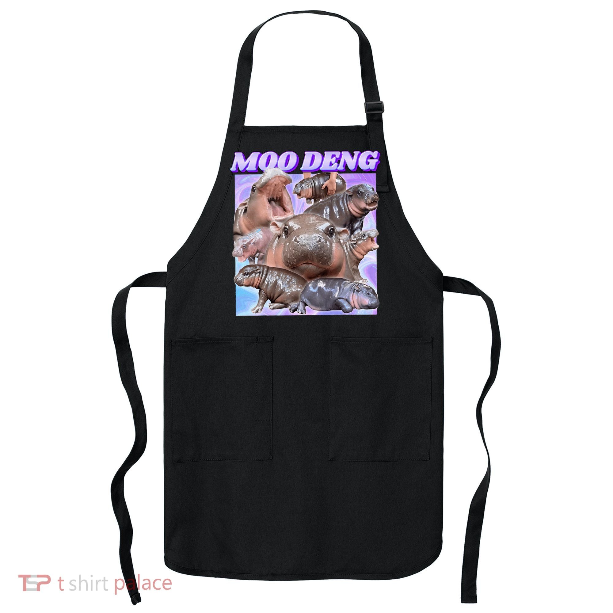 Baby Hippo Moo Deng Apron