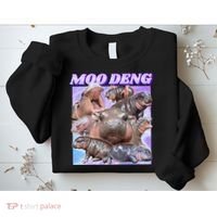 Baby Hippo Moo Deng Sweatshirt thumb 2