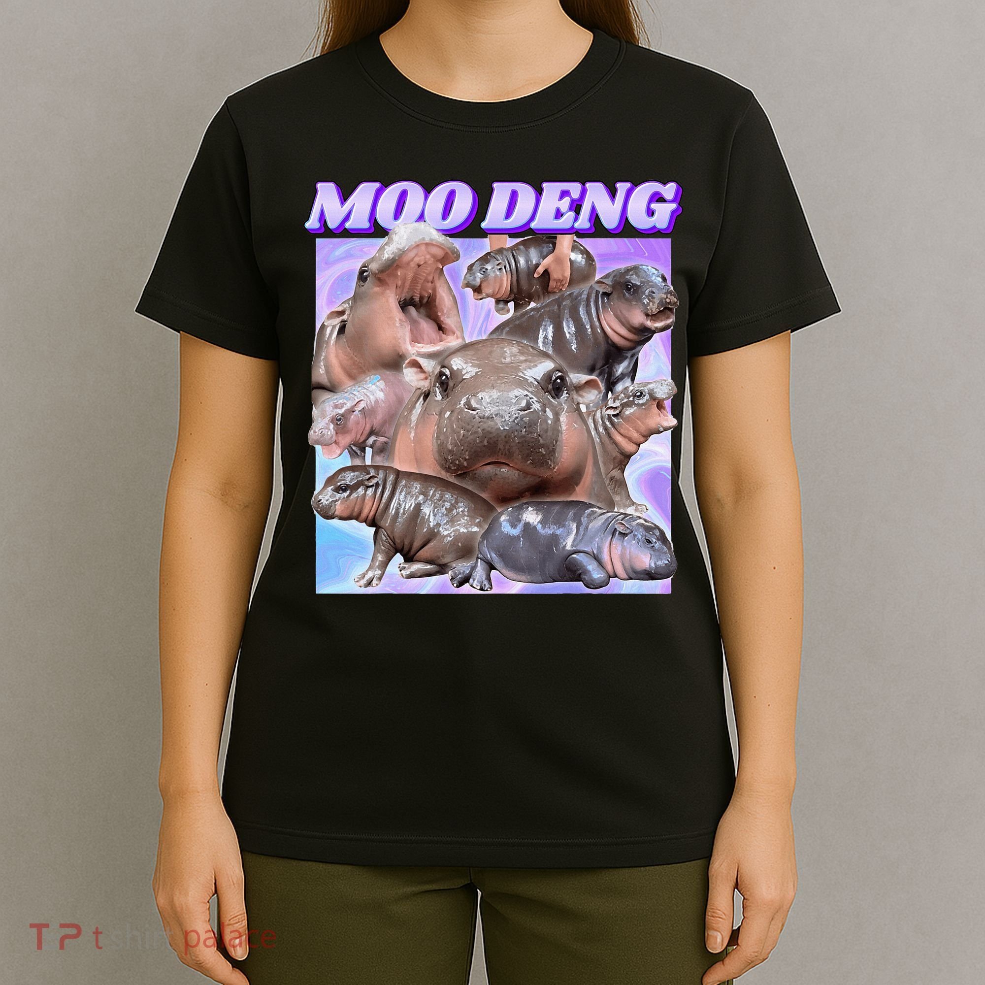 Baby Hippo Moo Deng T-Shirt