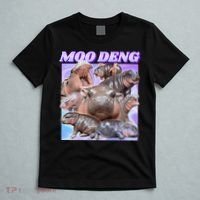 Baby Hippo Moo Deng T-Shirt thumb 5