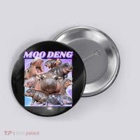 Baby Hippo Moo Deng Button thumb 0