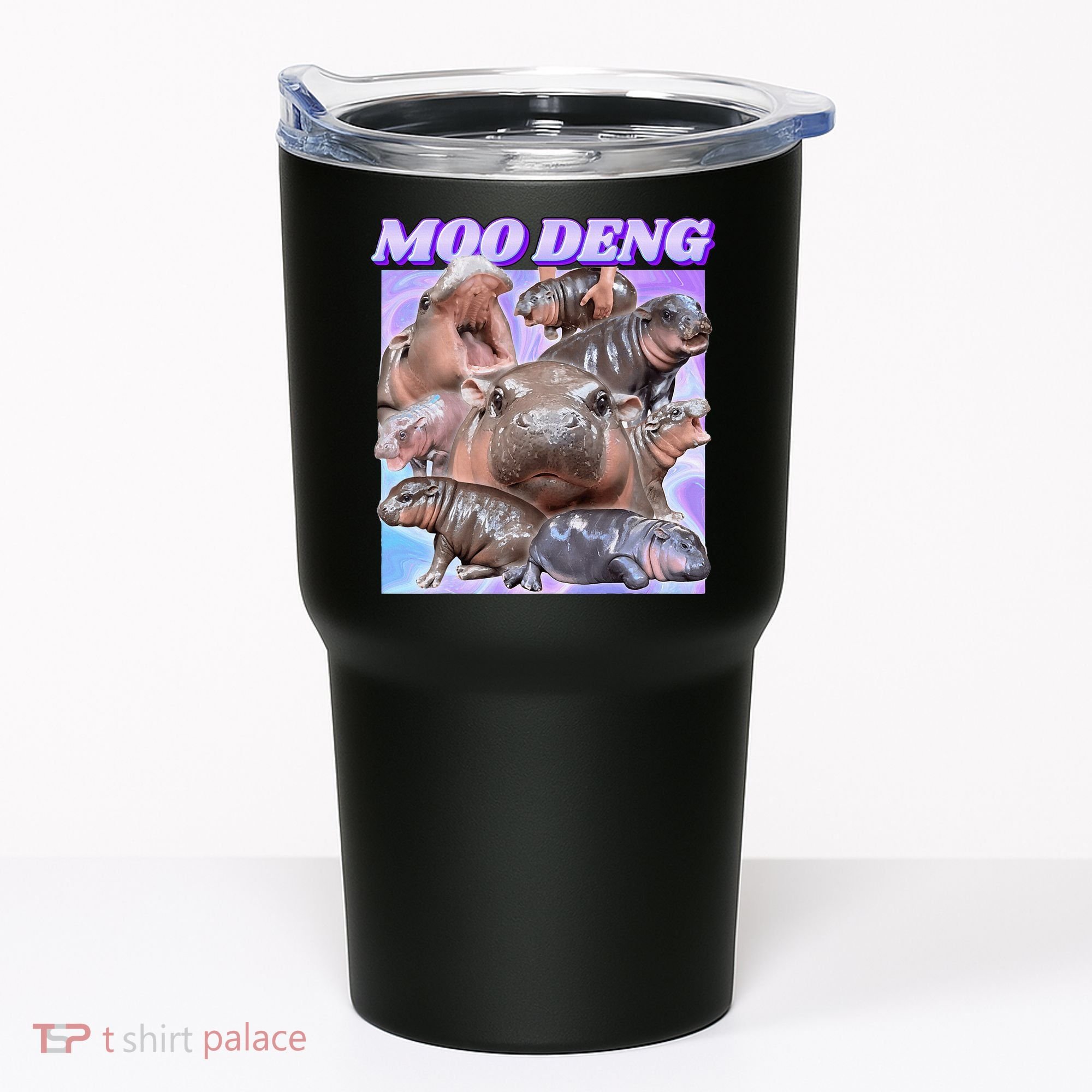 Baby Hippo Moo Deng Tumbler
