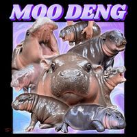 Baby Hippo Moo Deng Baby Bodysuit thumb 2