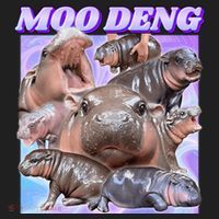 Baby Hippo Moo Deng Hat thumb 2