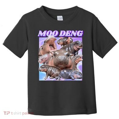 Baby Hippo Moo Deng Toddler T-Shirt