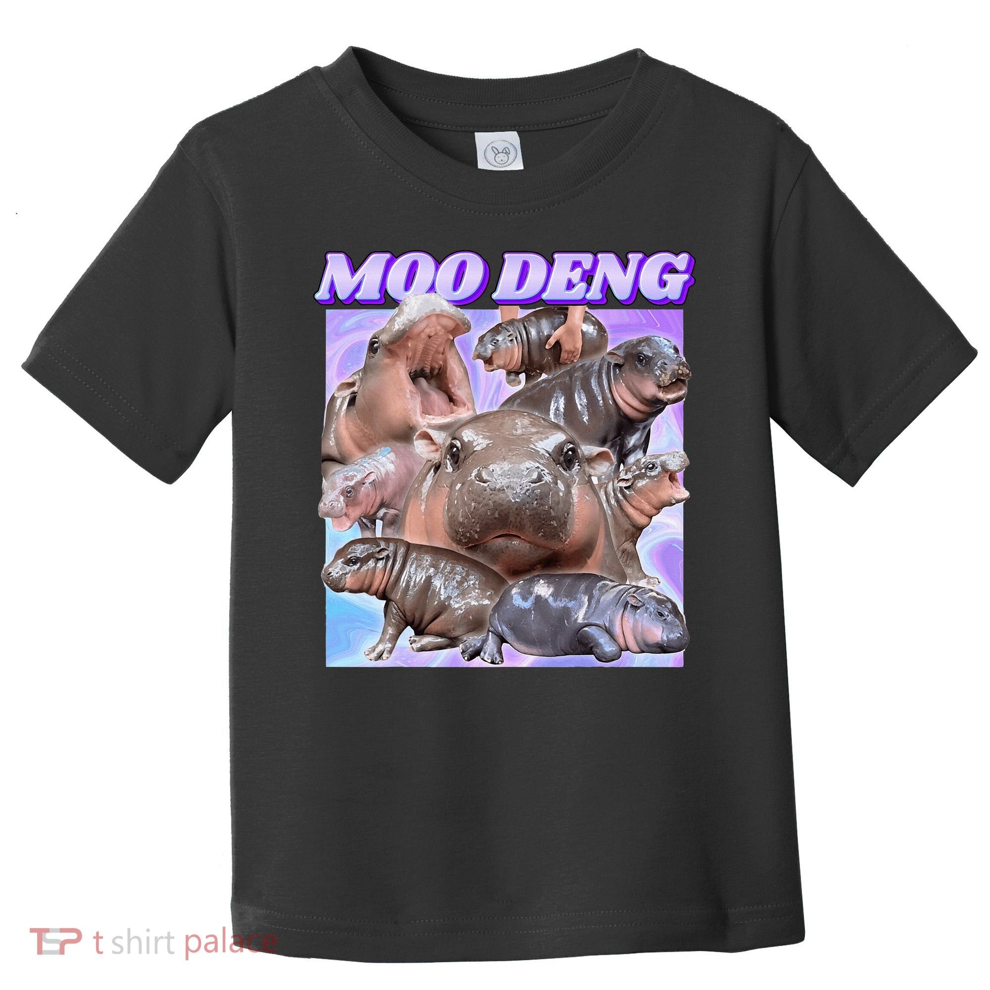 Baby Hippo Moo Deng Toddler T-Shirt
