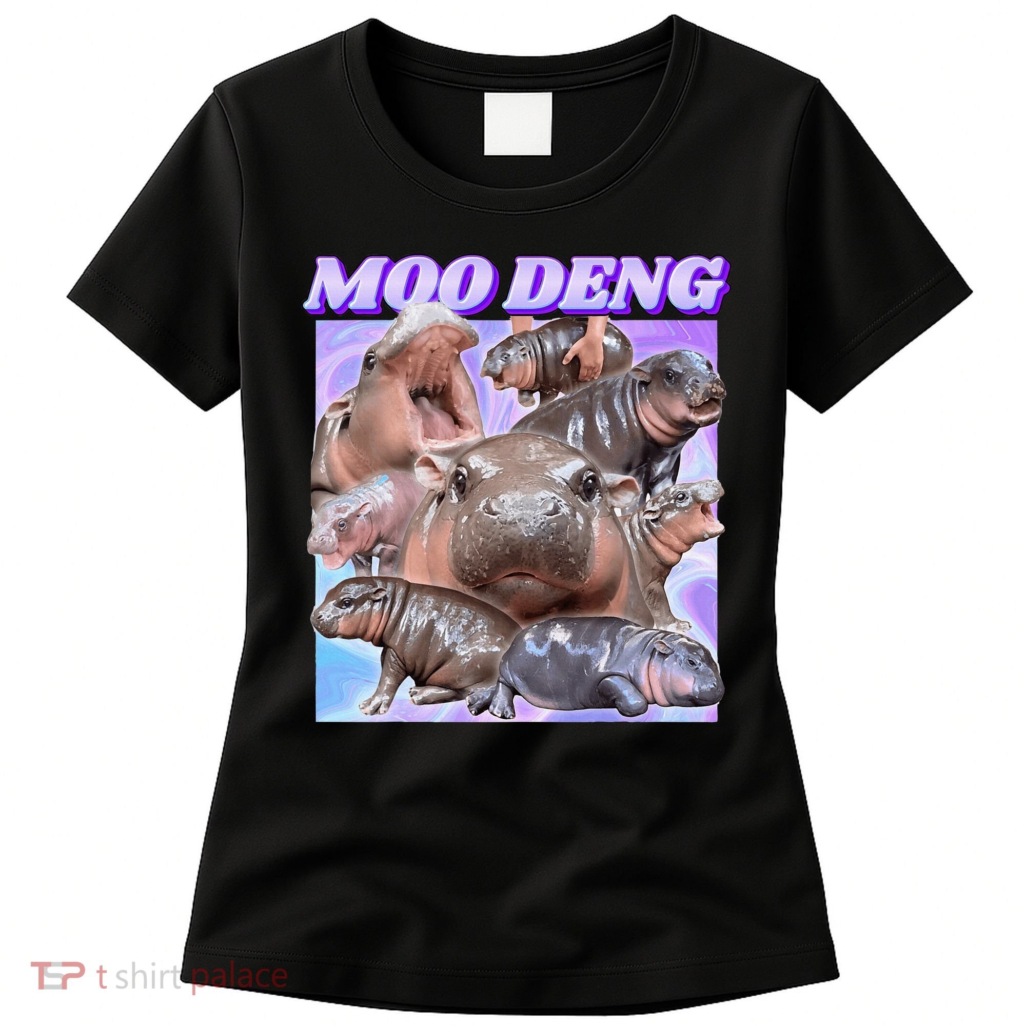 Baby Hippo Moo Deng Women's T-Shirt