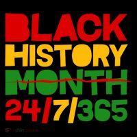 Black History Month 24 7 365 USA-Made Doggie Bandana thumb 2