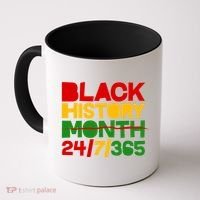 Black History Month 24 7 365 Coffee Mug thumb 0