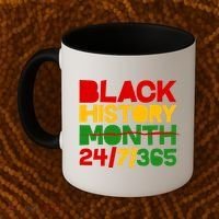Black History Month 24 7 365 Coffee Mug thumb 2