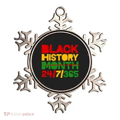 Black History Month 24 7 365 Ornament