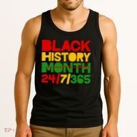 Black History Month 24 7 365 Tank Top thumb 3