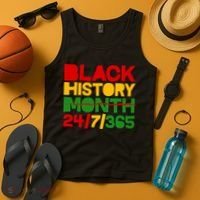 Black History Month 24 7 365 Tank Top thumb 4