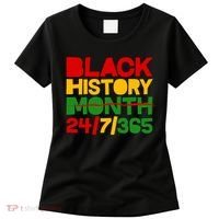 Black History Month 24 7 365 Women's T-Shirt thumb 0