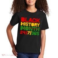 Black History Month 24 7 365 Kids T-Shirt thumb 2