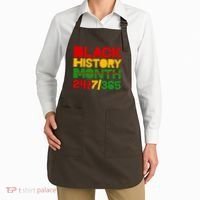 Black History Month 24 7 365 Apron thumb 2