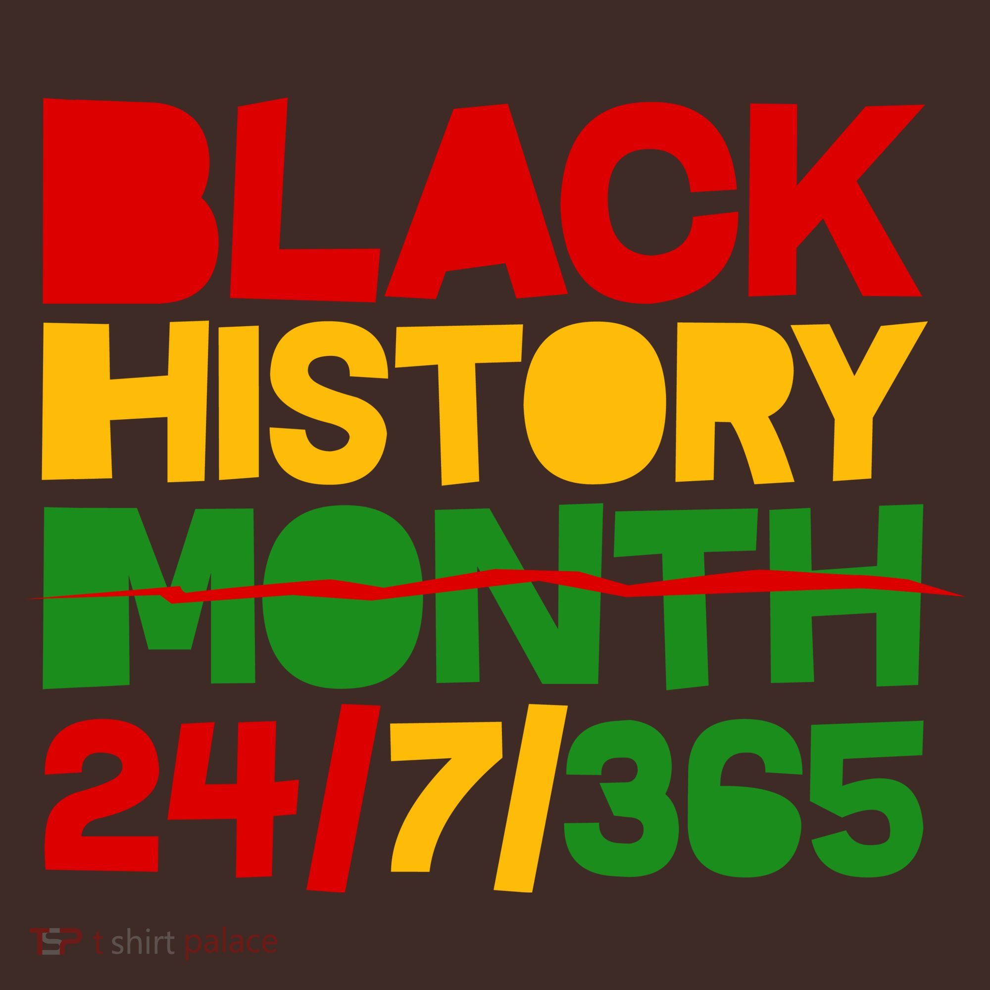 Black History Month 24 7 365 Mousepad