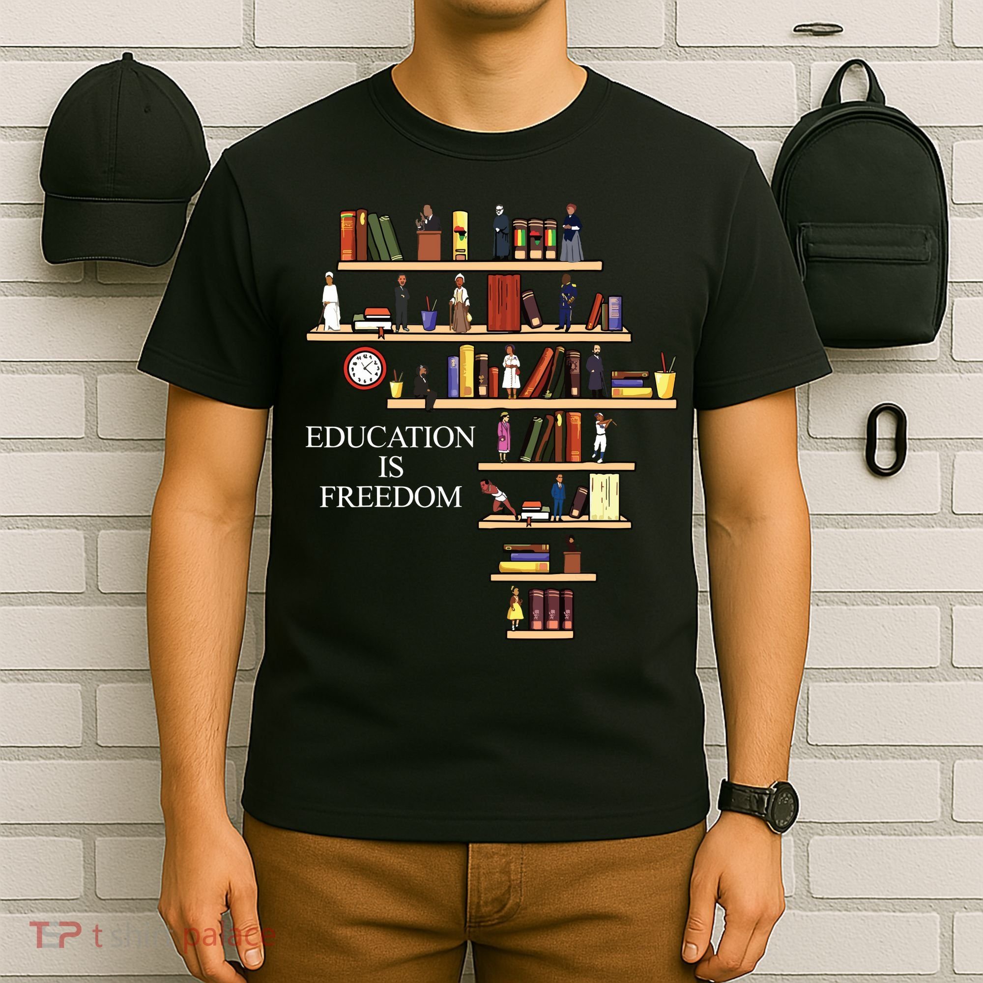 Black History Month Black Leaders African American Pride T-Shirt
