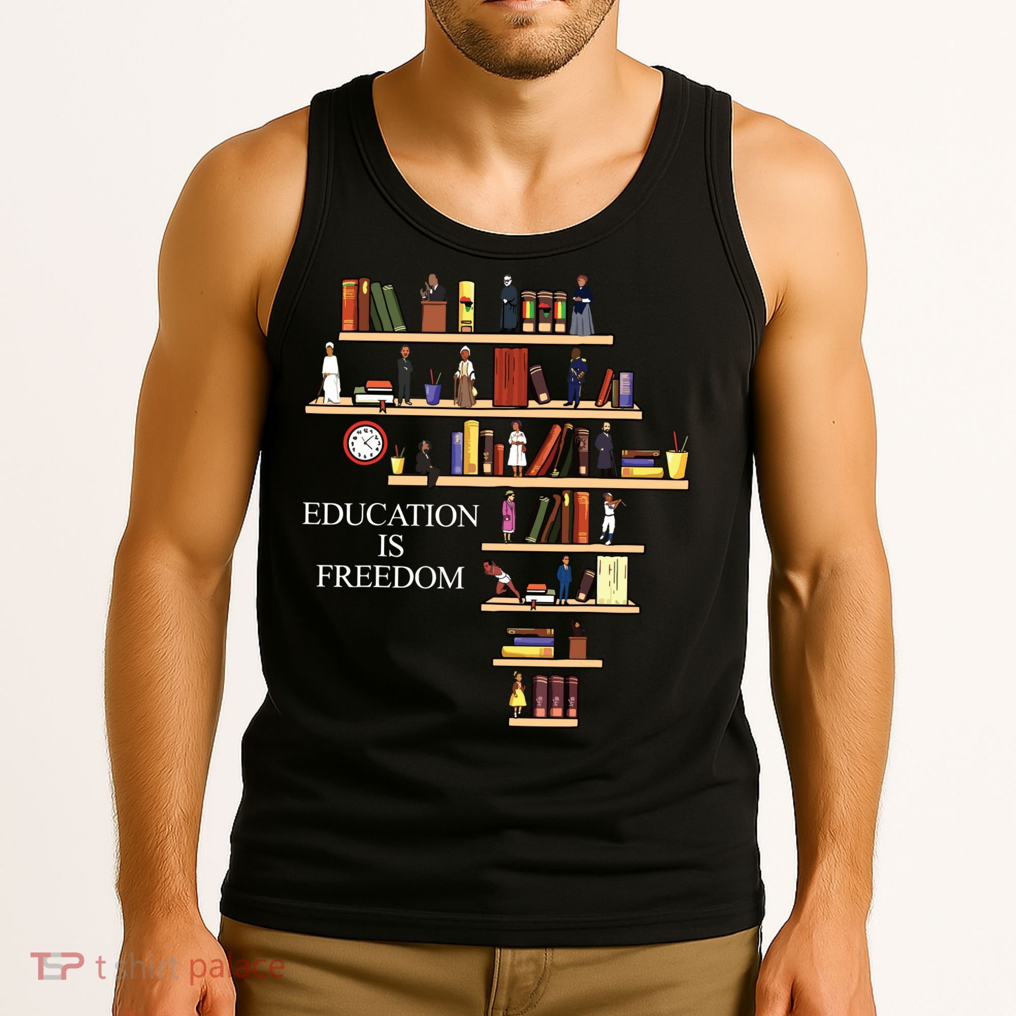 Black History Month Black Leaders African American Pride Tank Top