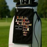 Black History Month Black Leaders African American Pride Golf Towel thumb 2
