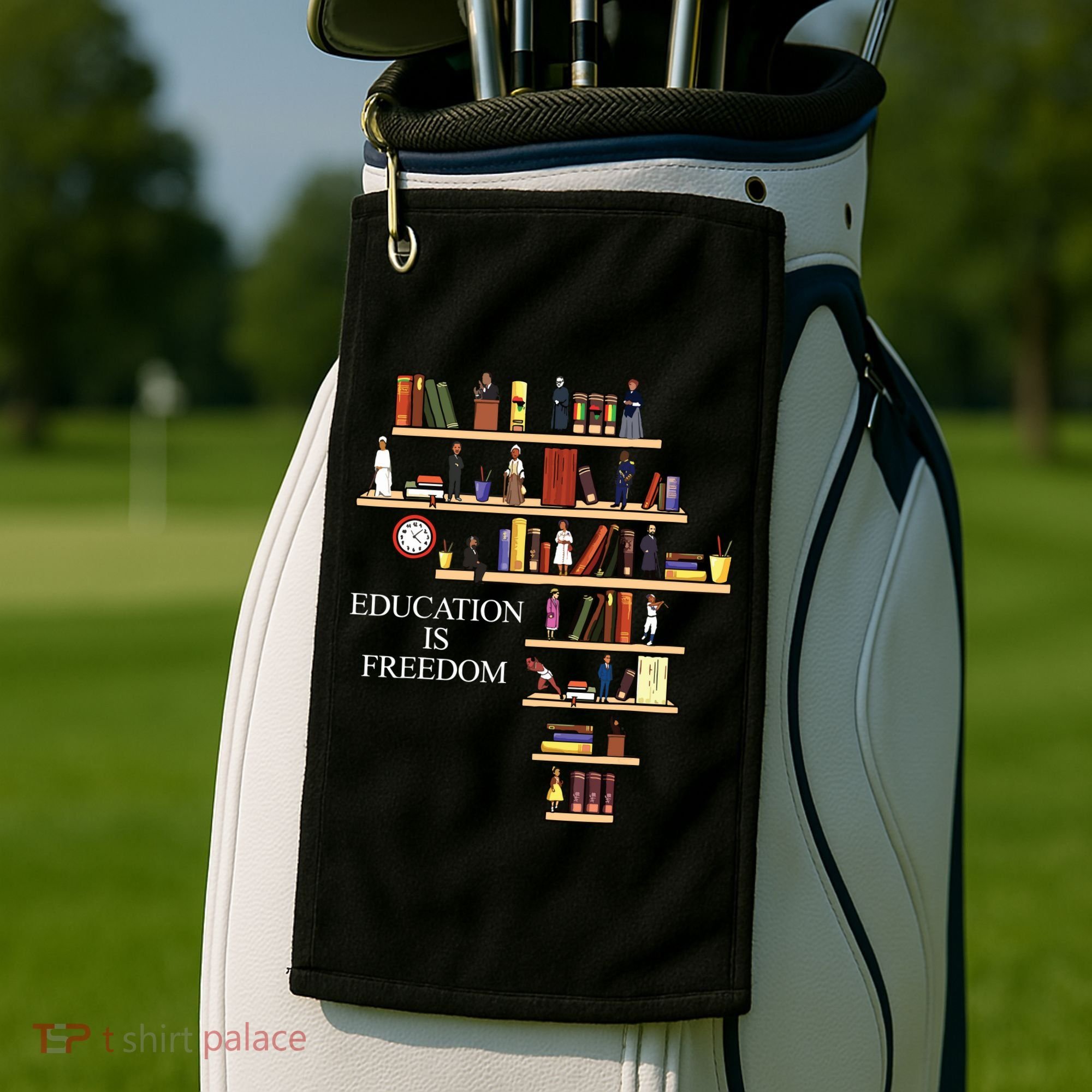 Black History Month Black Leaders African American Pride Golf Towel