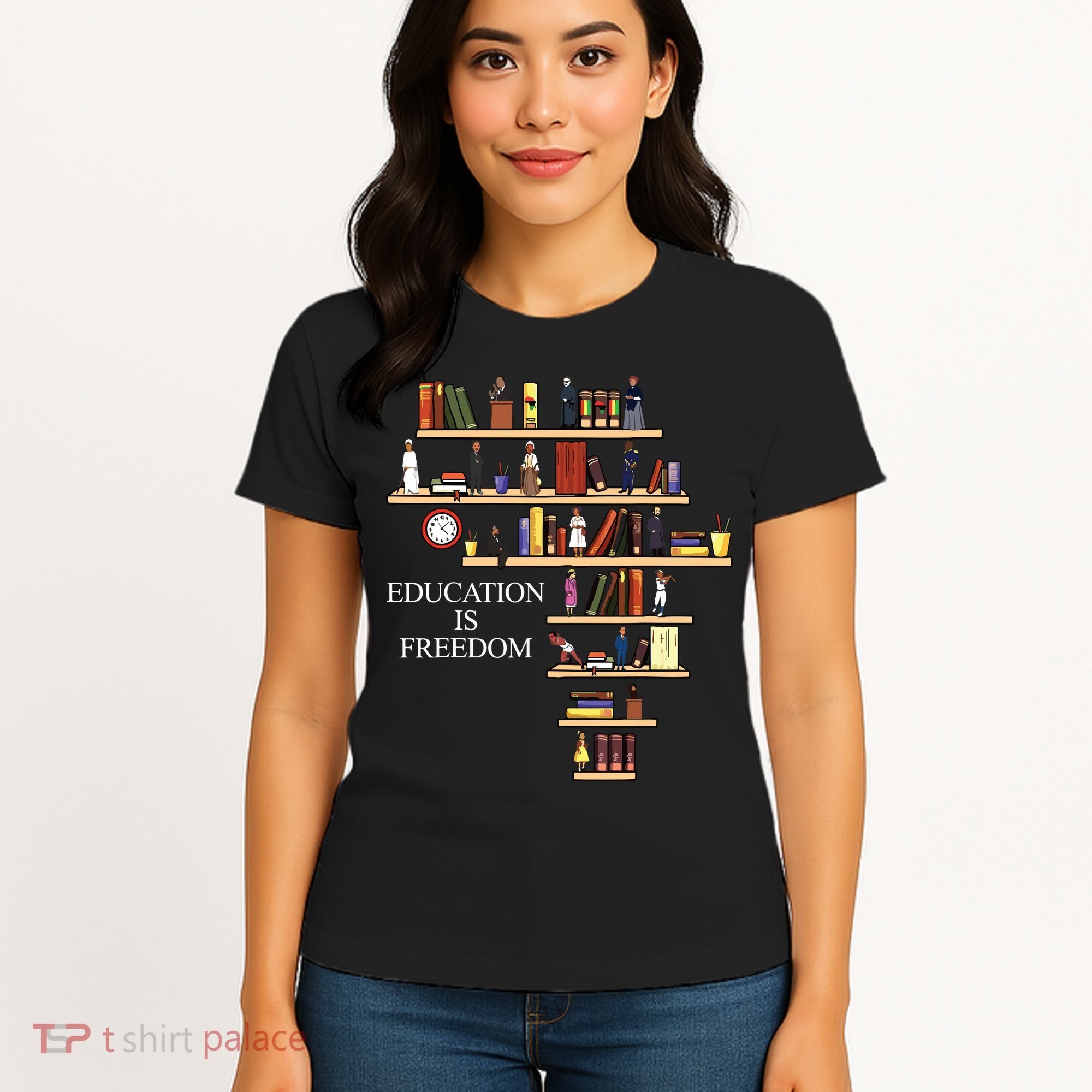 Black History Month Black Leaders African American Pride Women's T-Shirt
