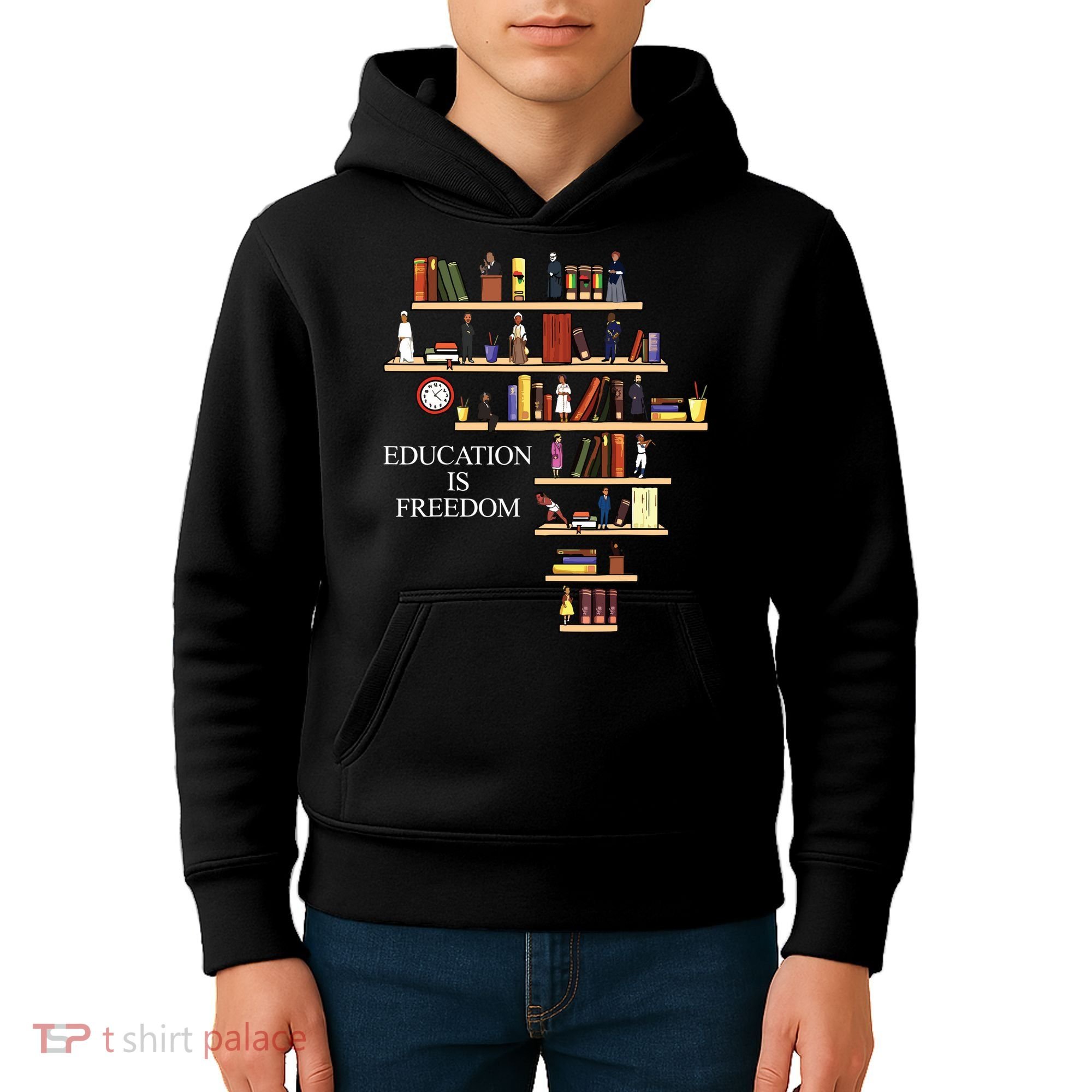Black History Month Black Leaders African American Pride Kids Hoodie
