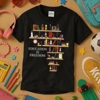 Black History Month Black Leaders African American Pride Kids T-Shirt thumb 3