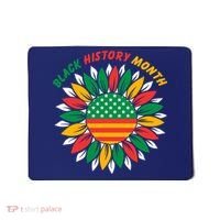 Black History Month Sunflower Flag Mousepad thumb 0