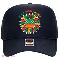Black History Month Sunflower Flag Hat thumb 0