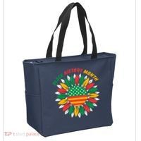 Black History Month Sunflower Flag Tote Bag thumb 2
