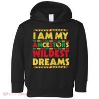 Black History Month Tee , Ancestors Wildest Dreams Toddler Hoodie thumb 0
