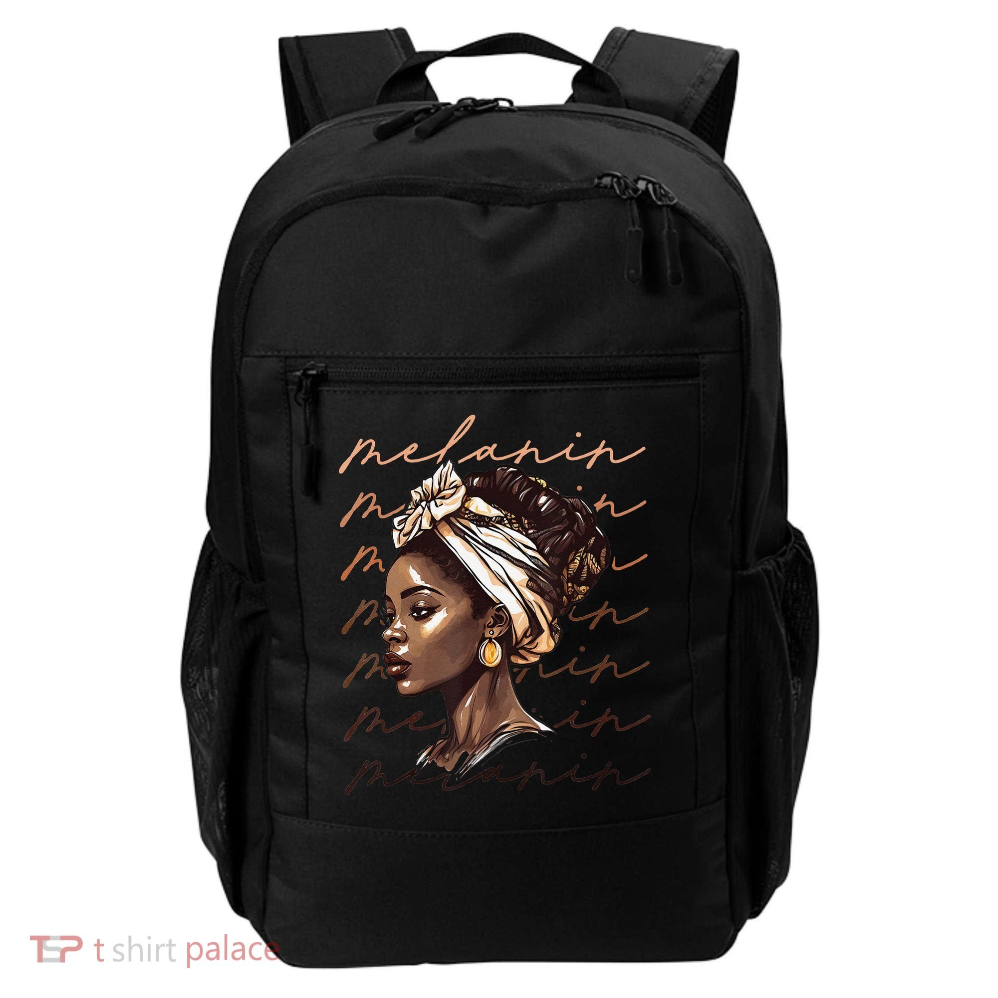 Black History Month African American Black Melanin Queen Backpack