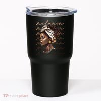 Black History Month African American Black Melanin Queen Tumbler thumb 0