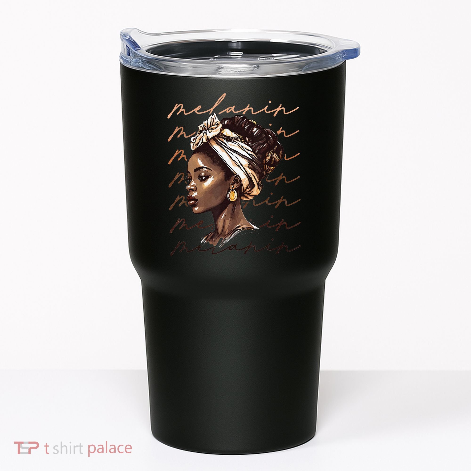 Black History Month African American Black Melanin Queen Tumbler