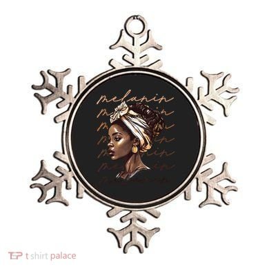 Black History Month African American Black Melanin Queen Ornament