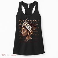 Black History Month African American Black Melanin Queen Women's Tank Top thumb 0