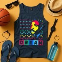 Black History Month I Have A Dream African American Tank Top thumb 4